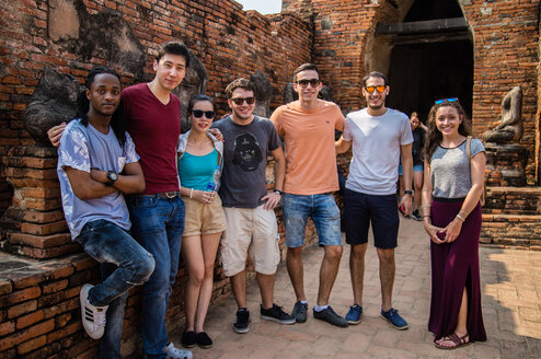 Internship in Thailand by Asia Internship Program Ayutthaia Trip